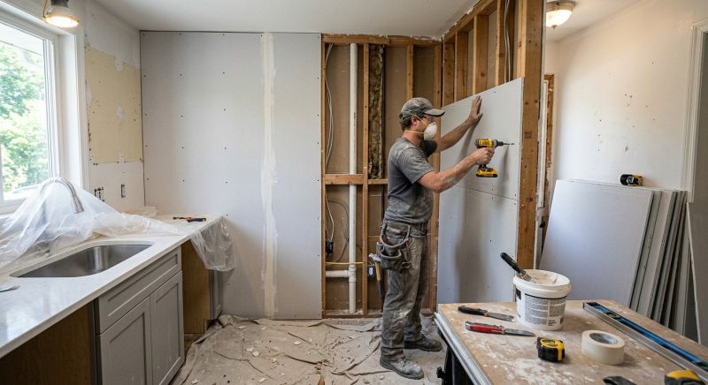 Drywall Replacement in Wilmington, NC