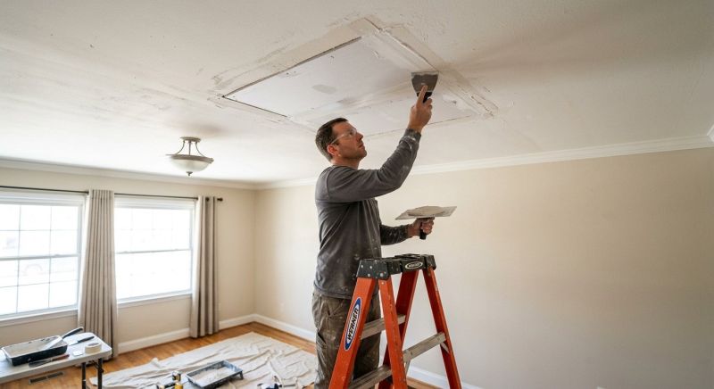 Basement Drywall Repair in Alpharetta, GA