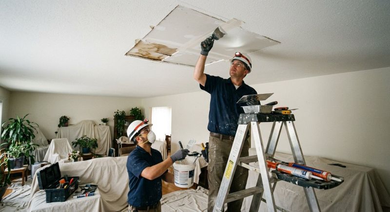 Ceiling Drywall Repair in Wilmington, NC