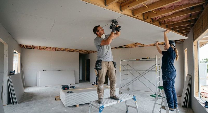 Ceiling Drywall Replacement in Alpharetta, GA