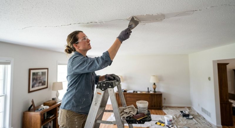 Ceiling Hole Repair in Olathe, KS