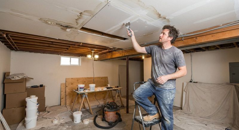 Ceiling Water Damage Repair in Wilmington, NC