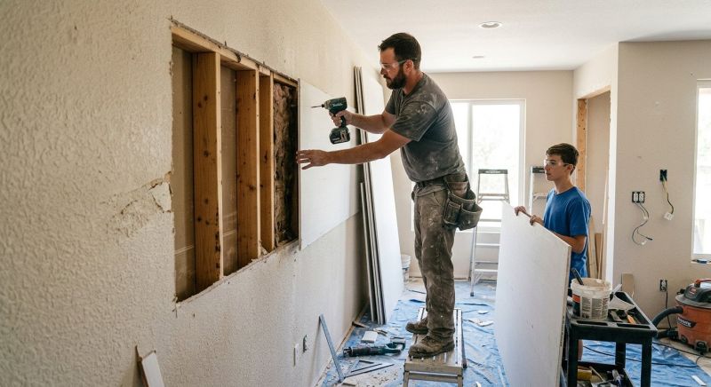 Drywall Construction in Overland Park, KS