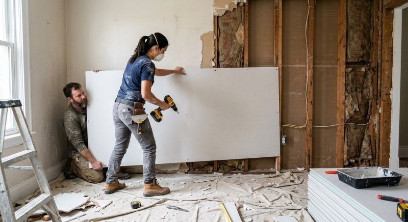 Drywall Renovation in Overland Park, KS