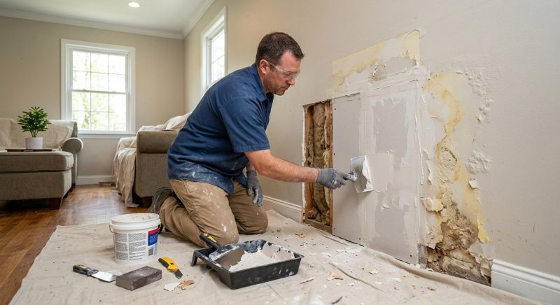 Drywall Water Damage Repair in Alpharetta, GA