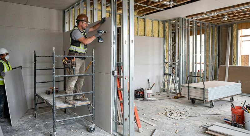 Gypsum Board Installation in Alpharetta, GA