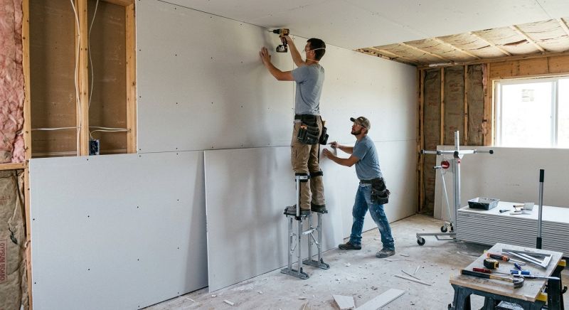Kitchen Drywall Installation in Kansas City, KS