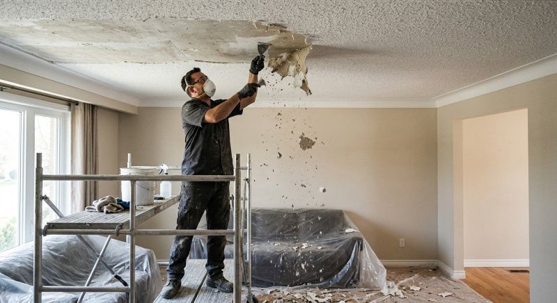 Stipple Ceiling Removal in Waco, TX