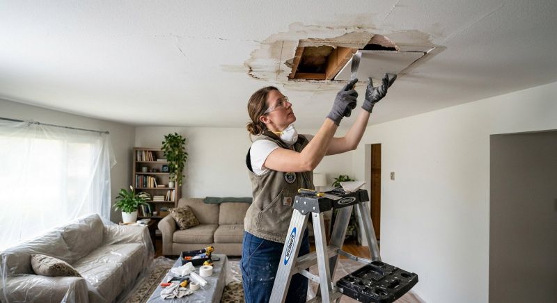 Wall Damage Repair in Alpharetta, GA