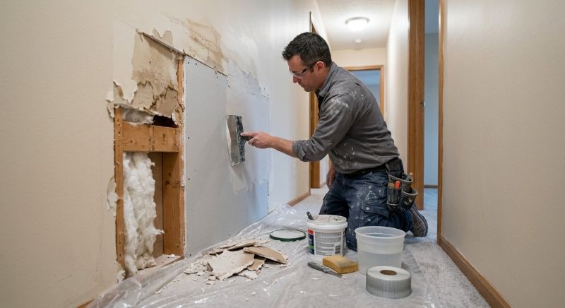 Wall Damage Repair in Wilmington, NC