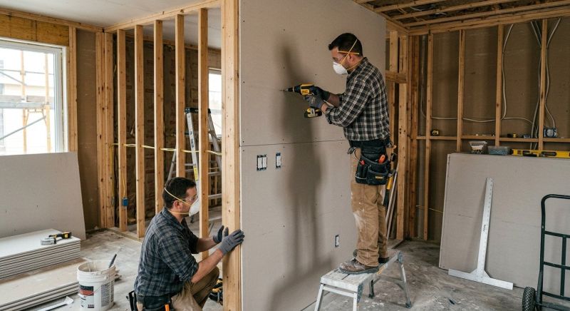 Wallboard Installation Service in Overland Park, KS